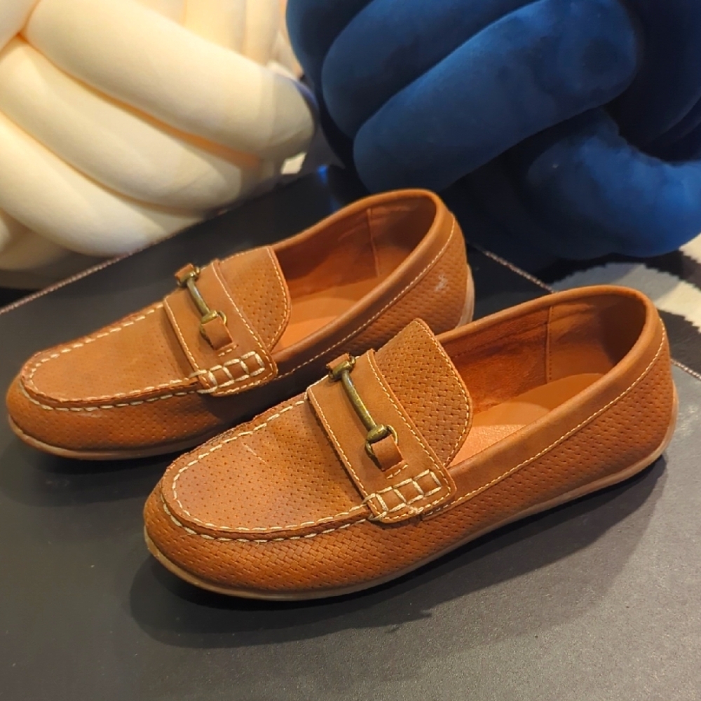 Youth Brown Loafers